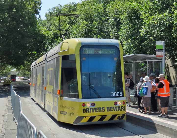 Yarra Trams Citadis 3005 Rhino